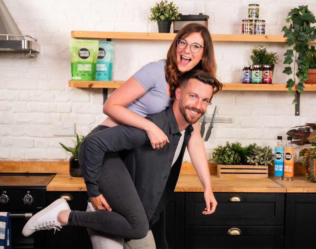 lady getting piggyback from man
