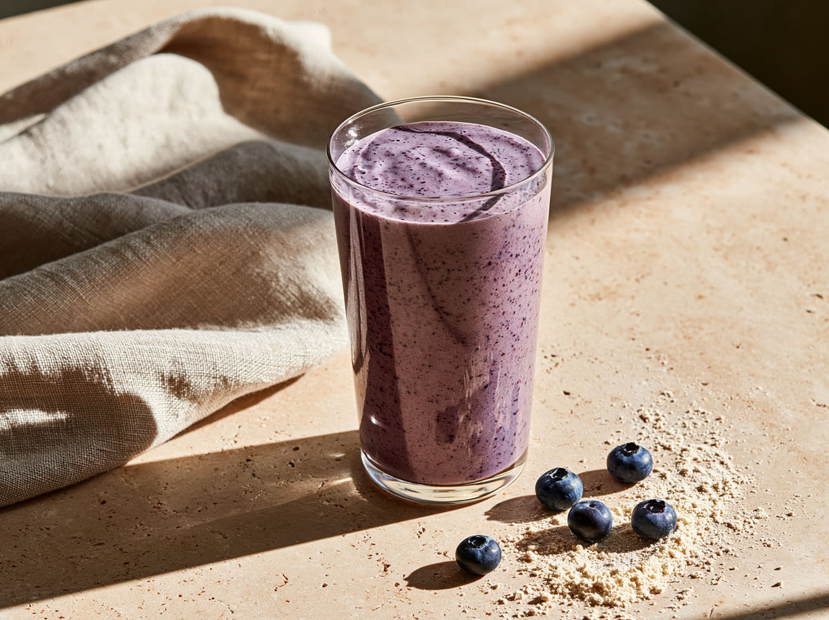 Blueberry Protein Smoothie