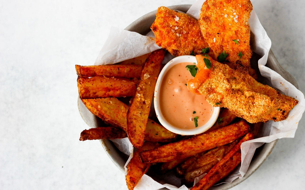 Paleo dip and KFC chicken