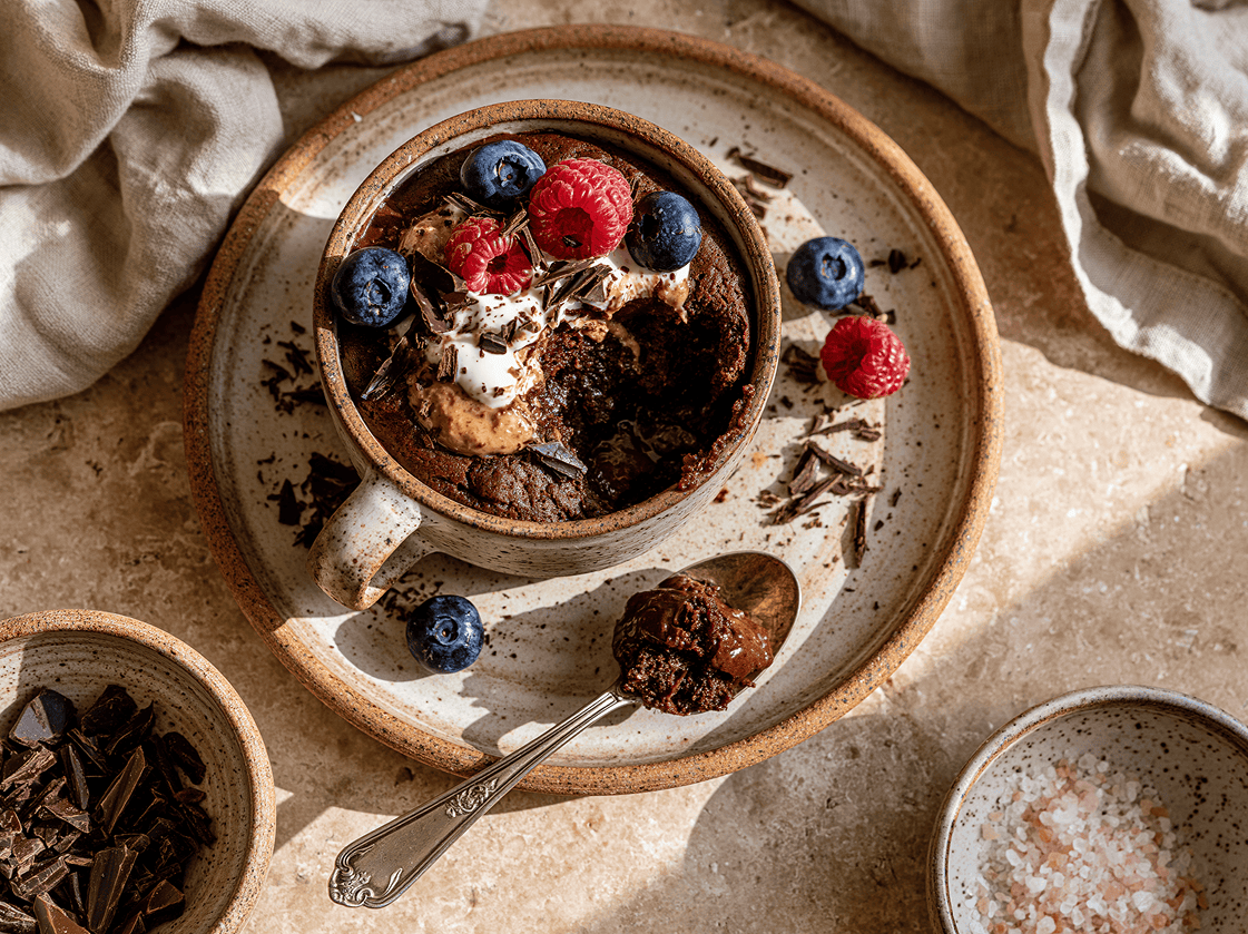 Grain Free Chocolate Mug Cake Recipe
