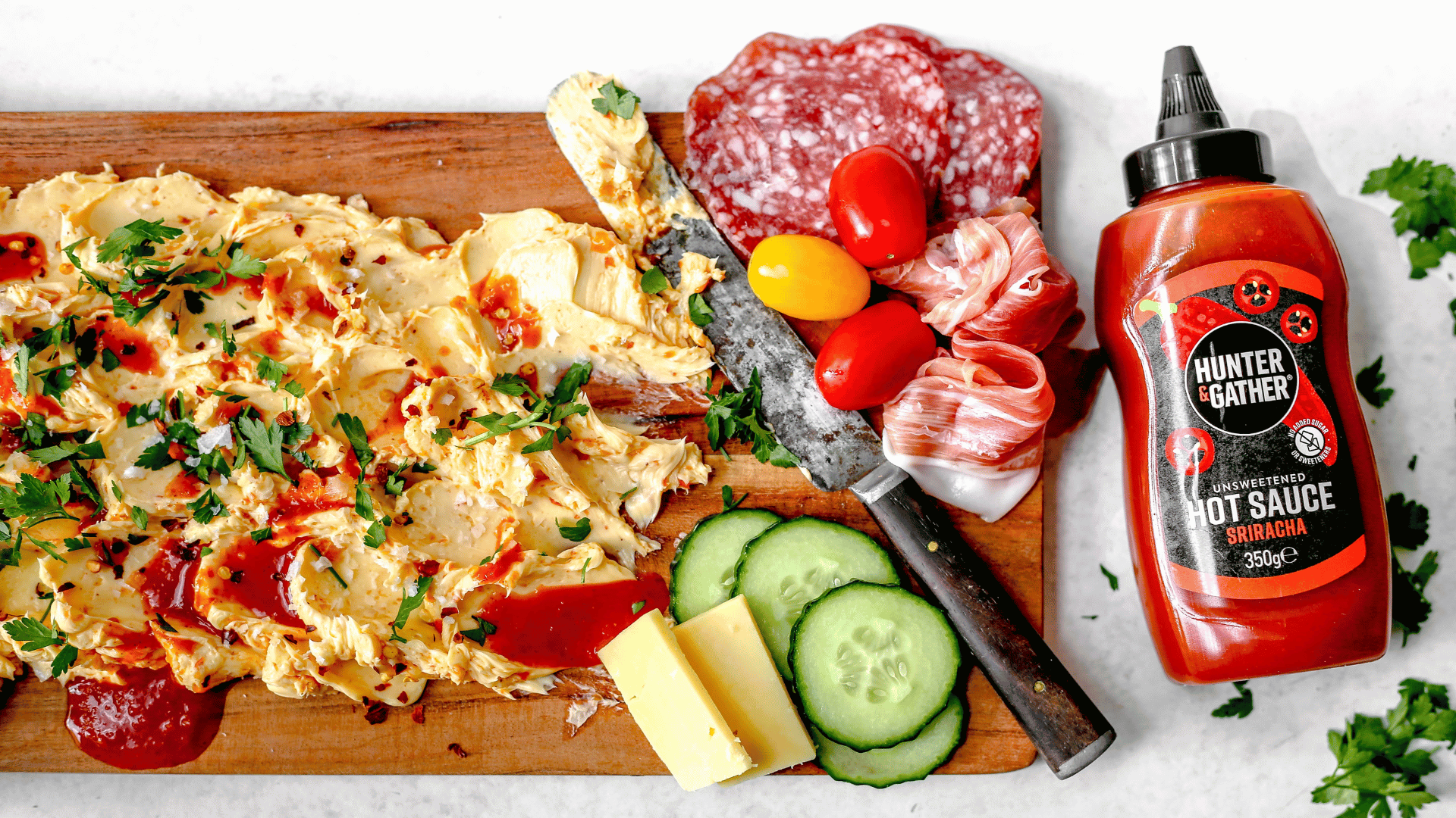 Spicy Sriracha Butter Board – Hunter & Gather