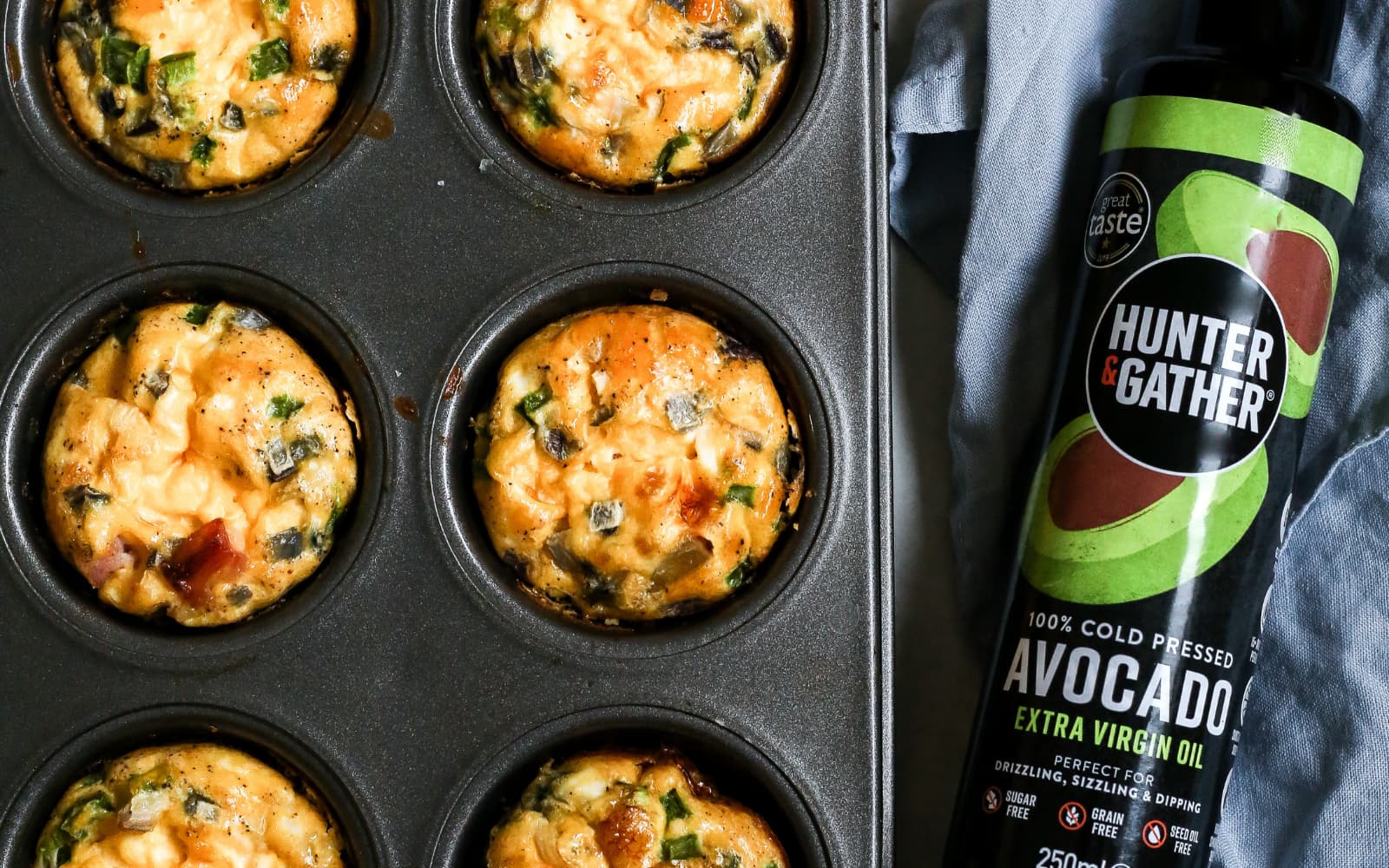 Keto & Paleo Egg Muffin Bites with Avocado Oil – Hunter & Gather