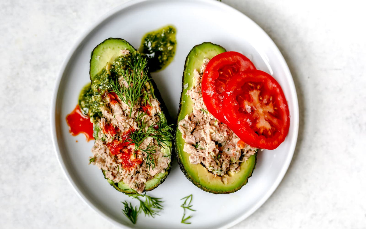 Tunacado Sandwich Recipe with Avocado Oil Mayonnaise