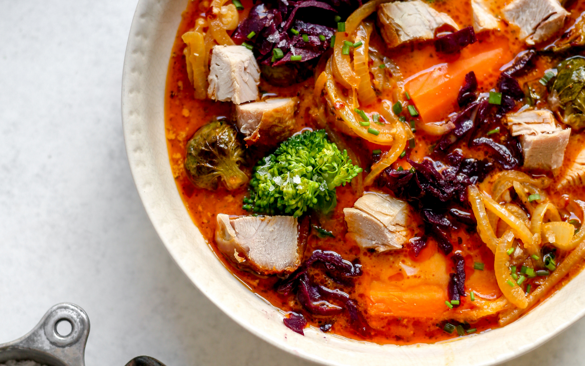 Leftover Turkey Christmas Curry Recipe