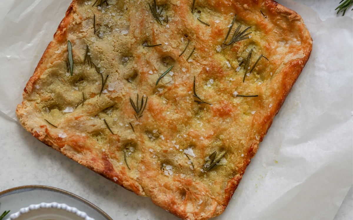 Keto Grain Free Focaccia Recipe