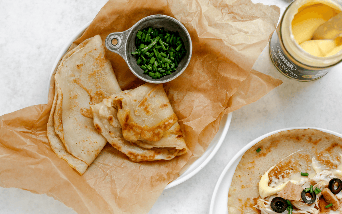 Cassava Chicken Bacon Wrap Recipe