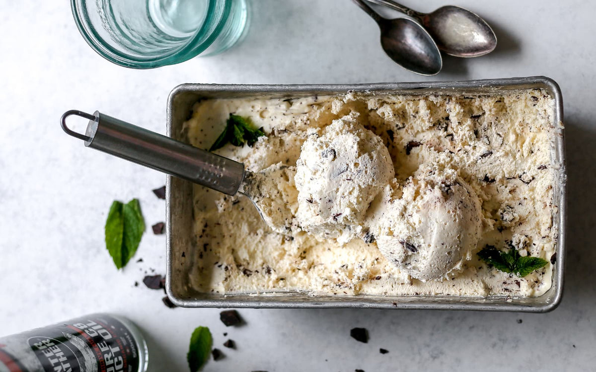 Keto Mint Chocolate Chip Ice Cream Recipe