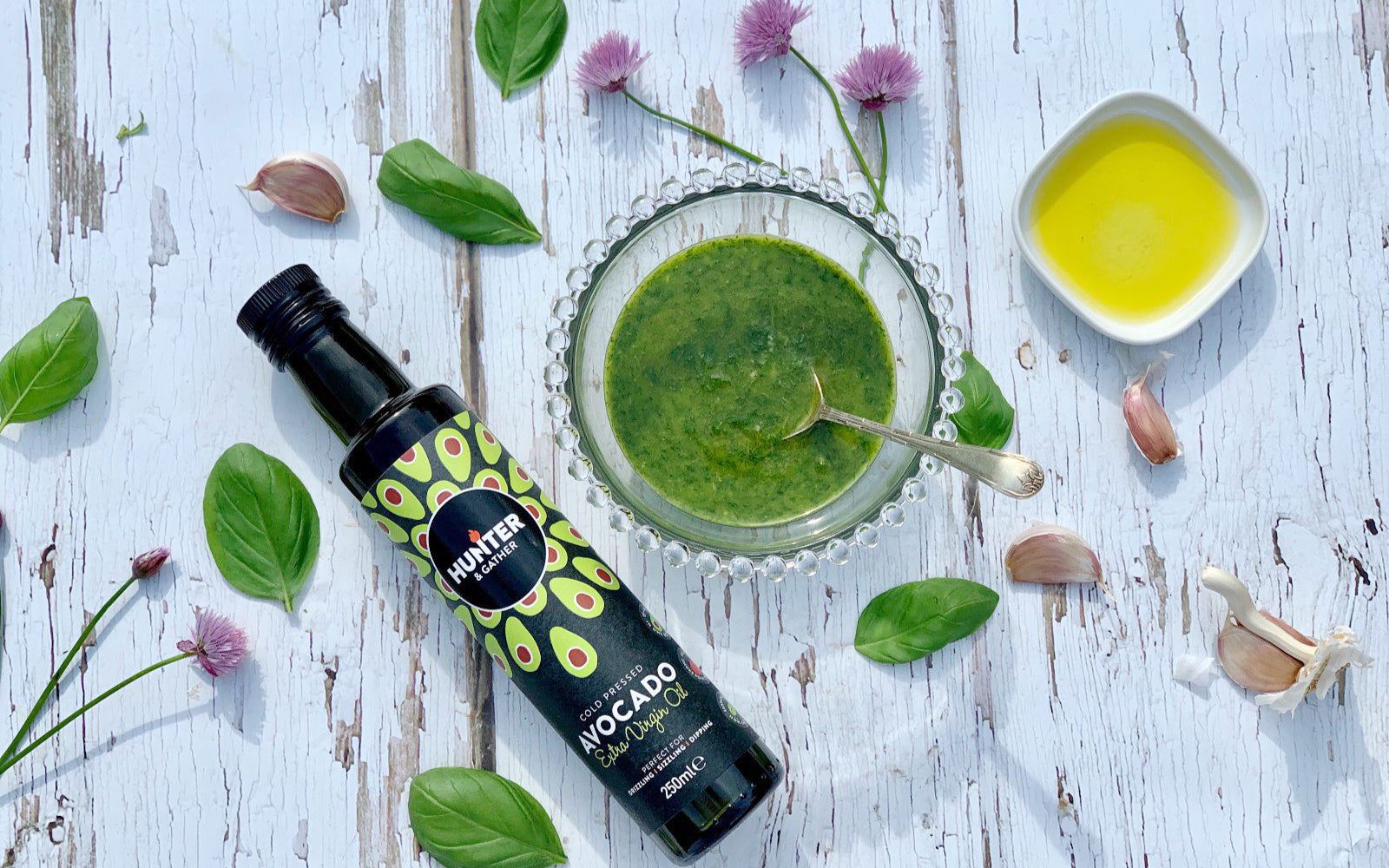 Herby Avocado Oil Dressing Hunter and Gather Foods