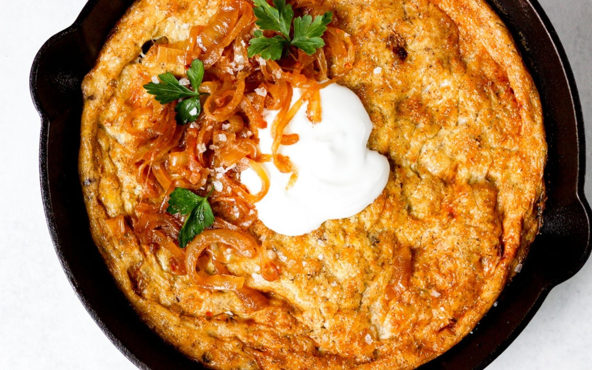 Egg Frittata with mayonnaise