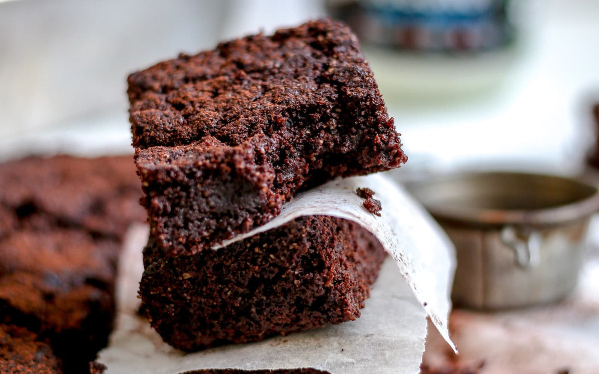 Keto Chocolate Brownies Recipe with Extra Virgin Coconut Oil