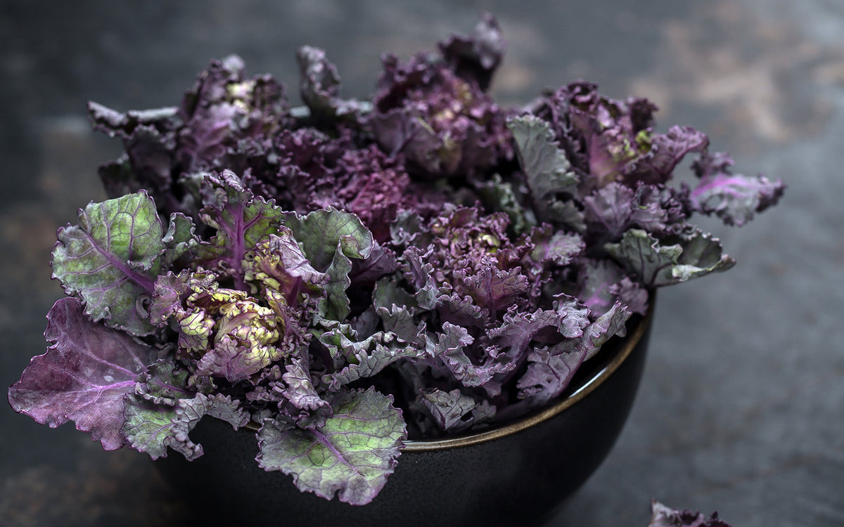 roasted kale in avocado oil extra virgin sugar free