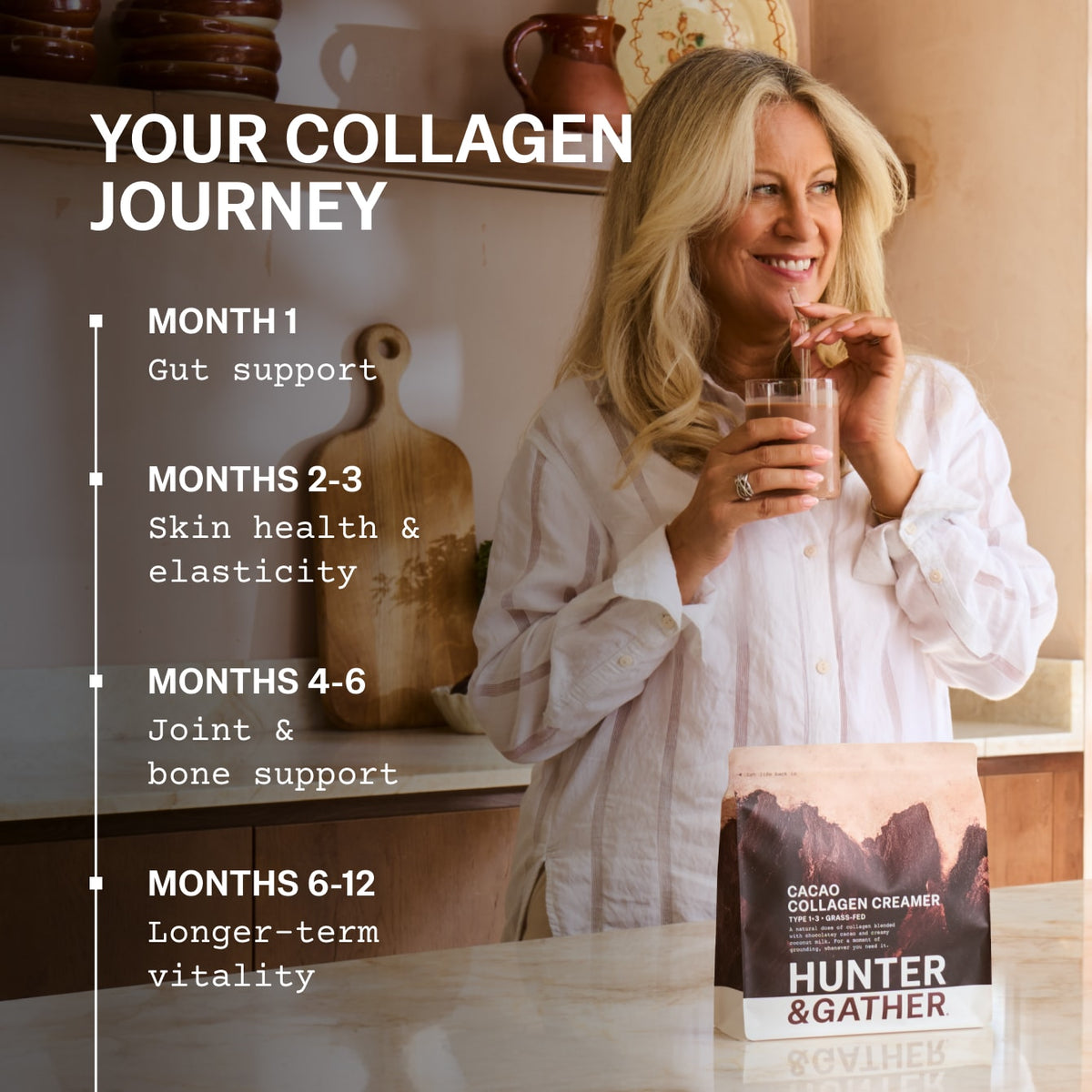 Cacao Collagen Powder
