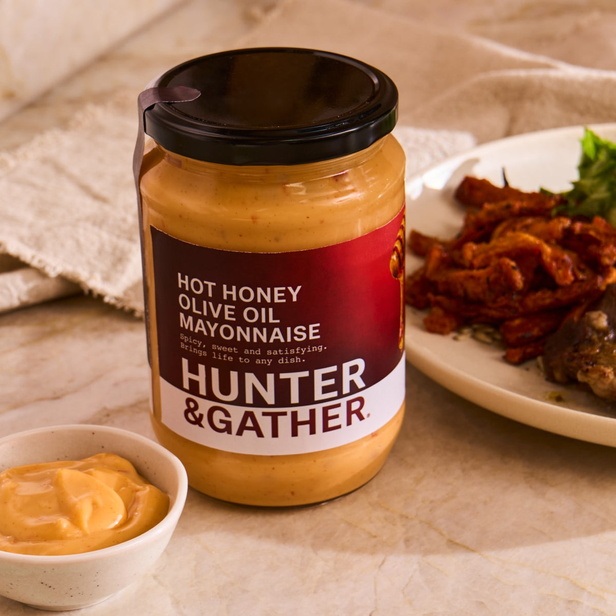 Hot Honey Olive Oil Mayonnaise