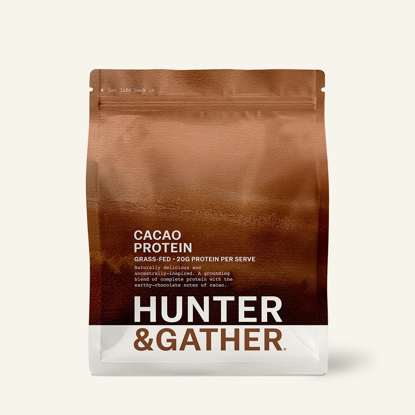 Cacao Grass Fed Beef Protein Powder