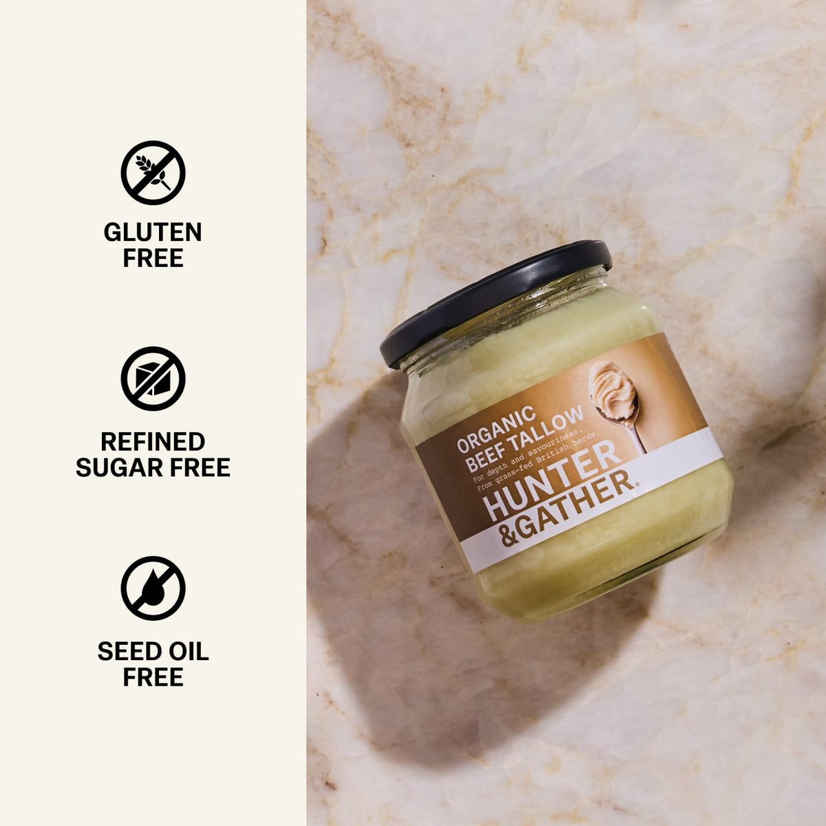 Grass Fed Organic Beef Tallow