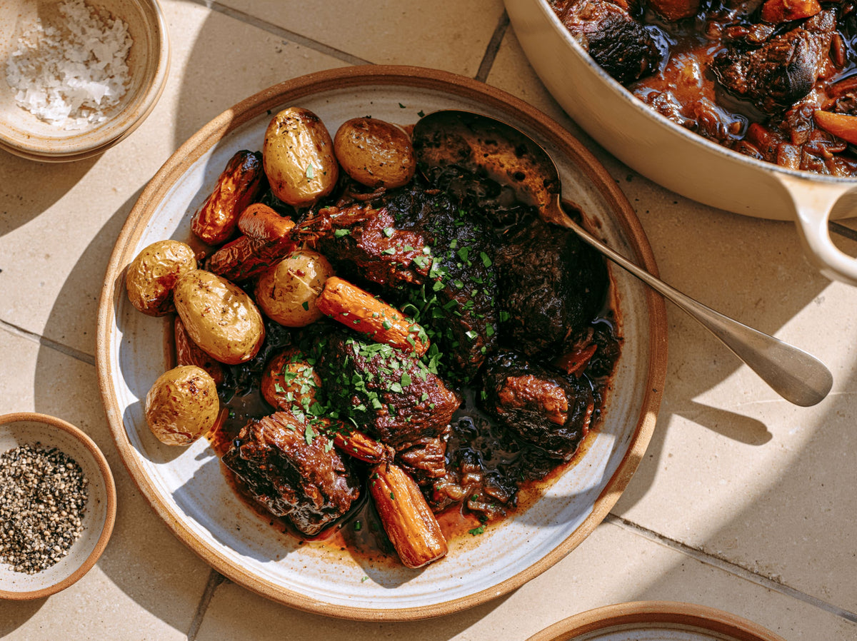 Classic Beef Brisket Bourguignon