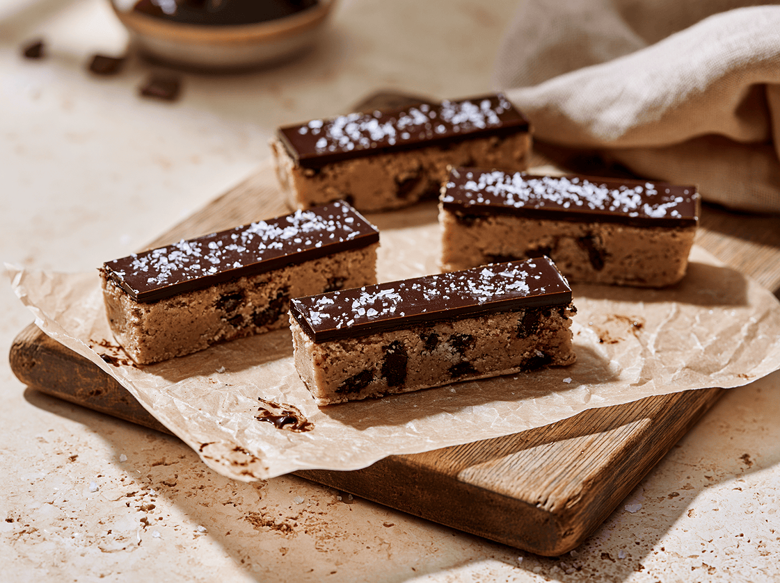 Gluten-Free Chocolate Cookie Dough Bar Recipe