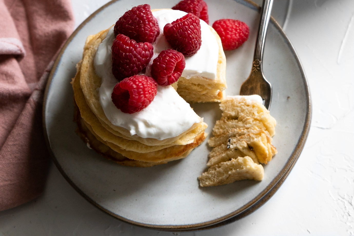 hunter and gather almond flour pancakes with coconut and vanilla