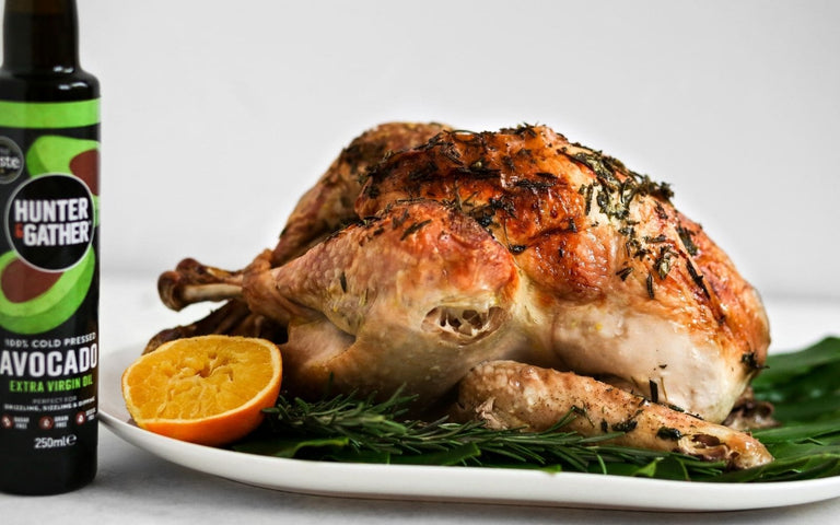 Herb Roasted Turkey Recipe with Avocado Oil