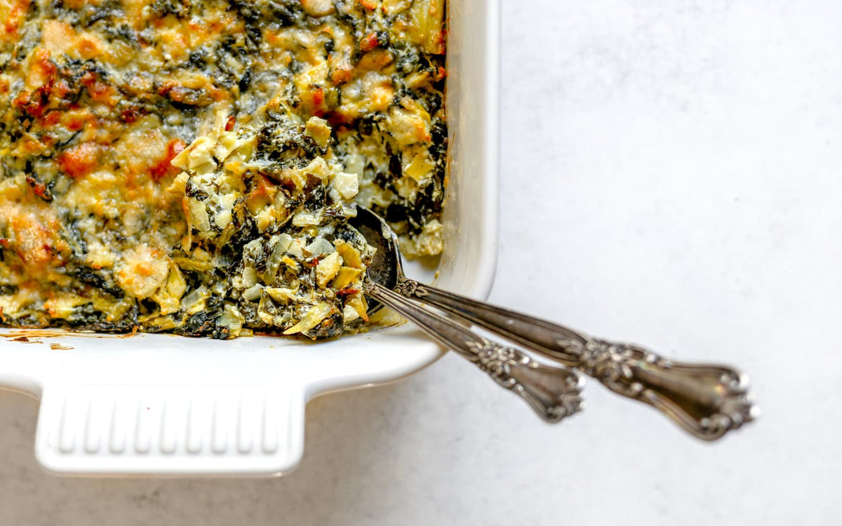 Keto Spinach & Artichoke Dip Recipe