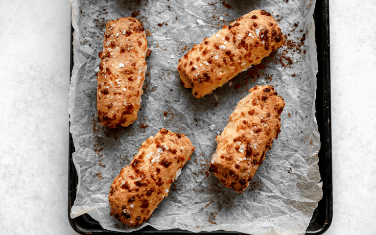 Keto & Gluten Free Cheesy Sausage Rolls