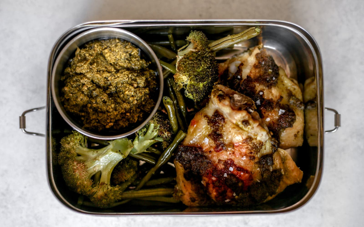 Meal Prep Pesto Chicken Recipe