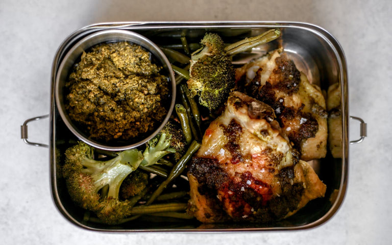 Meal Prep Pesto Chicken Recipe