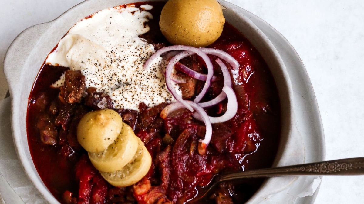 Keto, Paleo & Gluten Free Lamb Neck Tagine