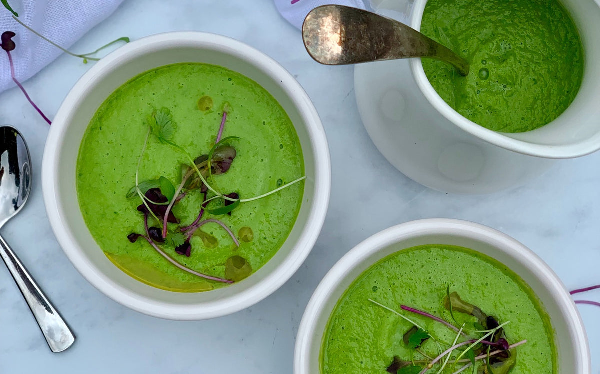 green soup cold