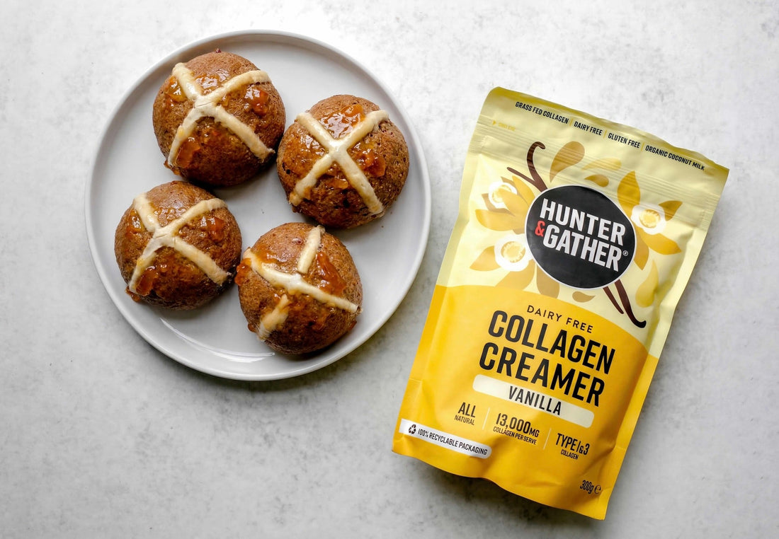 Hot Cross Buns with Collagen