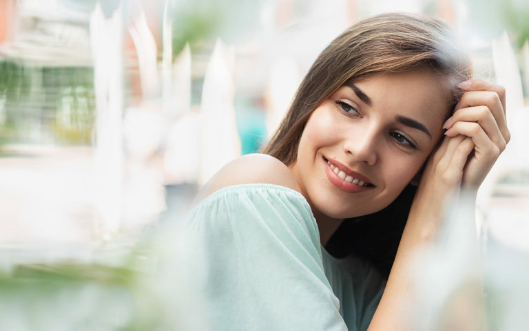 lady in the sunshine