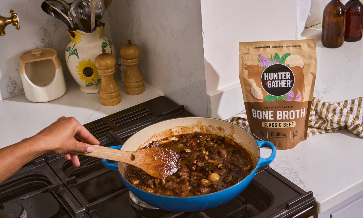 Cooking with bone broth