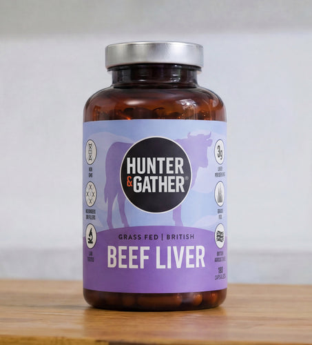 Grass Fed British Beef Liver Capsules