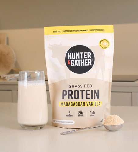 Madagascan Vanilla Grass Fed Beef Protein Powder