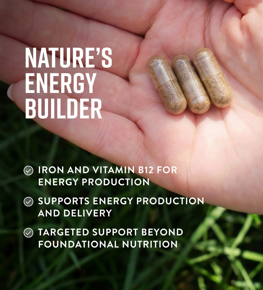 Grass Fed British Beef Heart & Liver Capsules