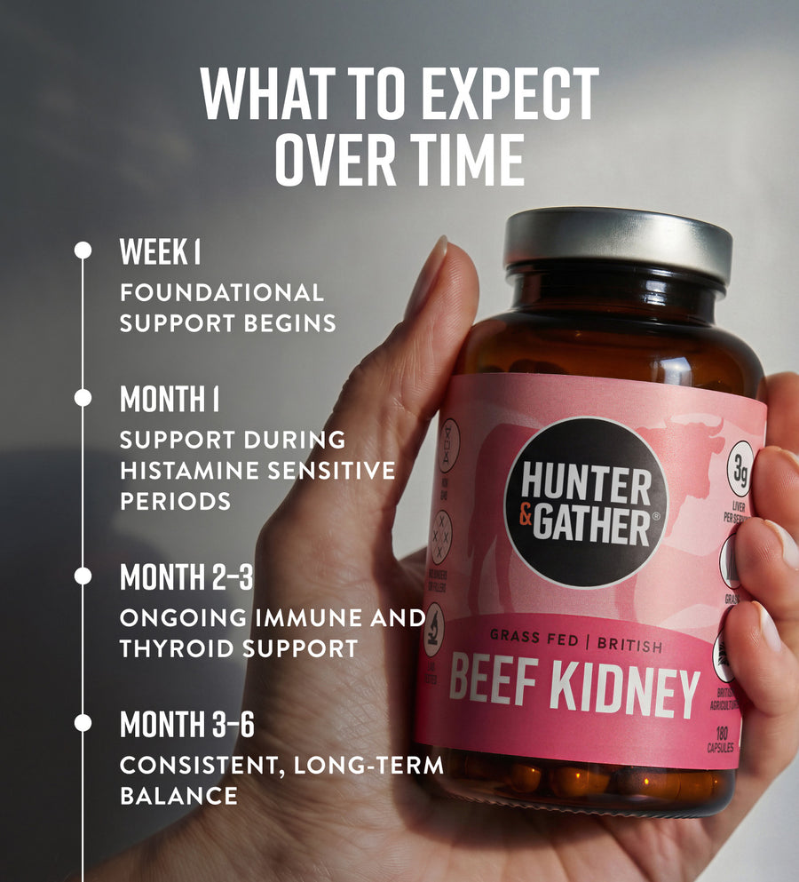 Grass Fed British Beef Kidney Capsules