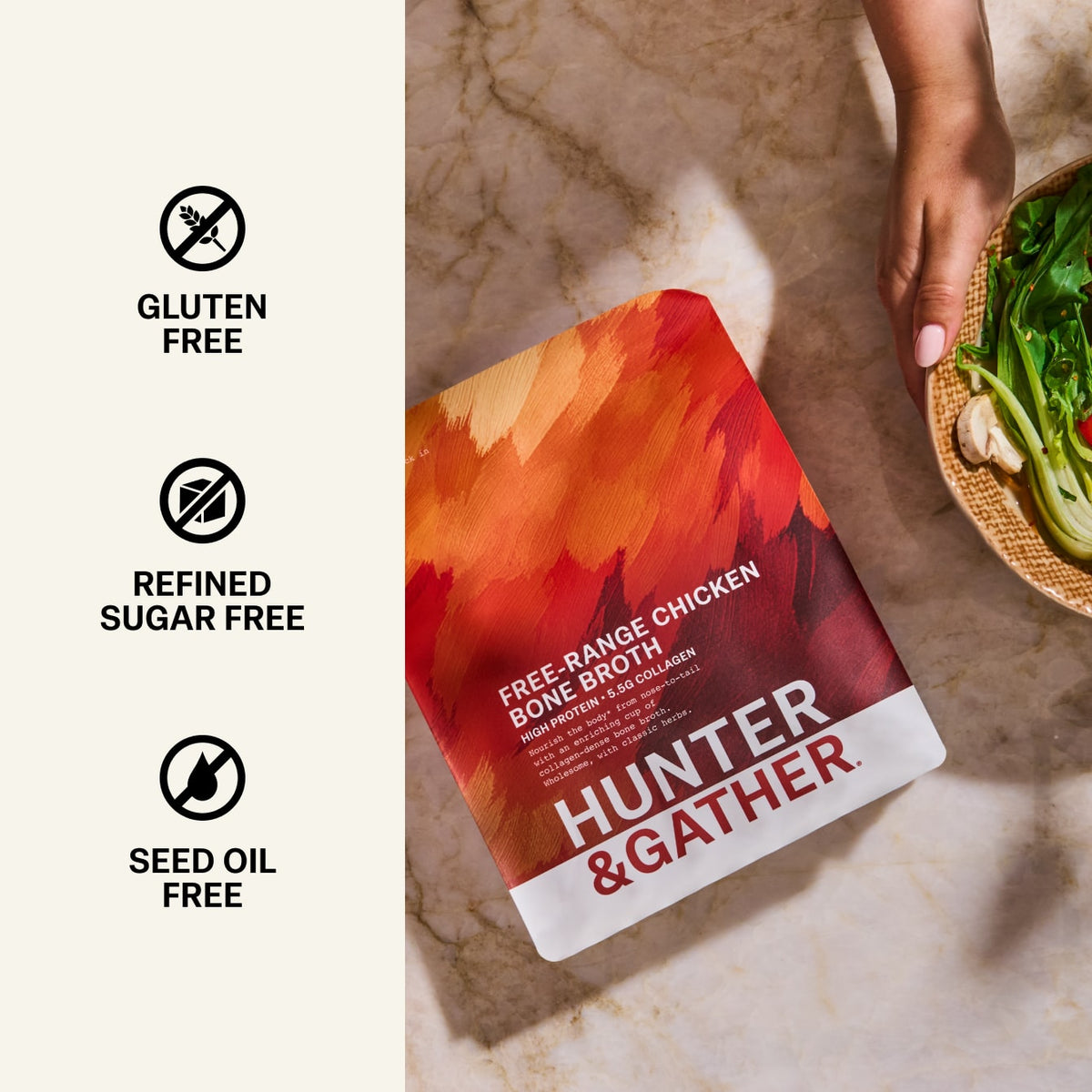 Free Range Chicken Bone Broth