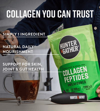 100% Reines Rinder Kollagenhydrolysat  – Typ I & III