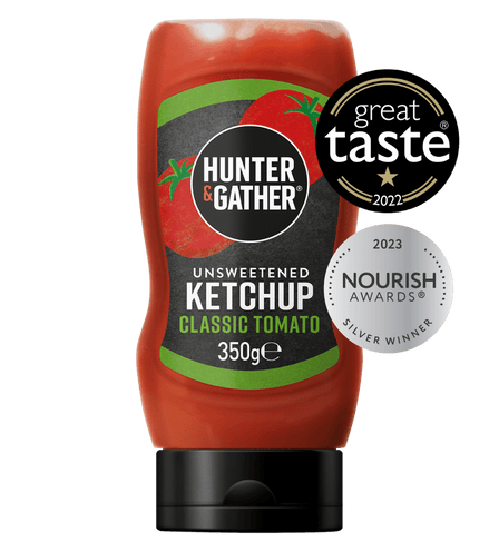 Unsweetened Classic Tomato Ketchup 350g Front of Pack