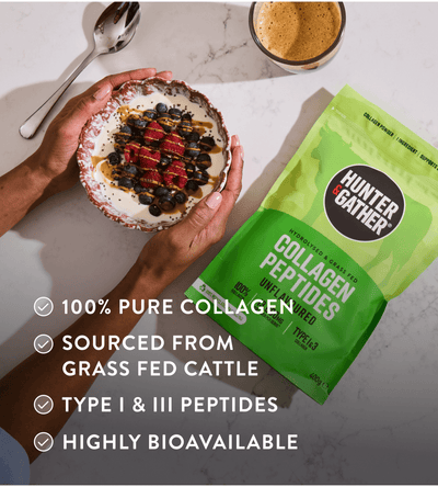 100% Reines Rinder Kollagenhydrolysat  – Typ I & III