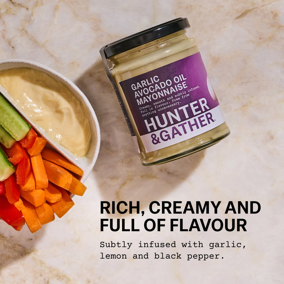 Garlic Avocado Oil Mayonnaise