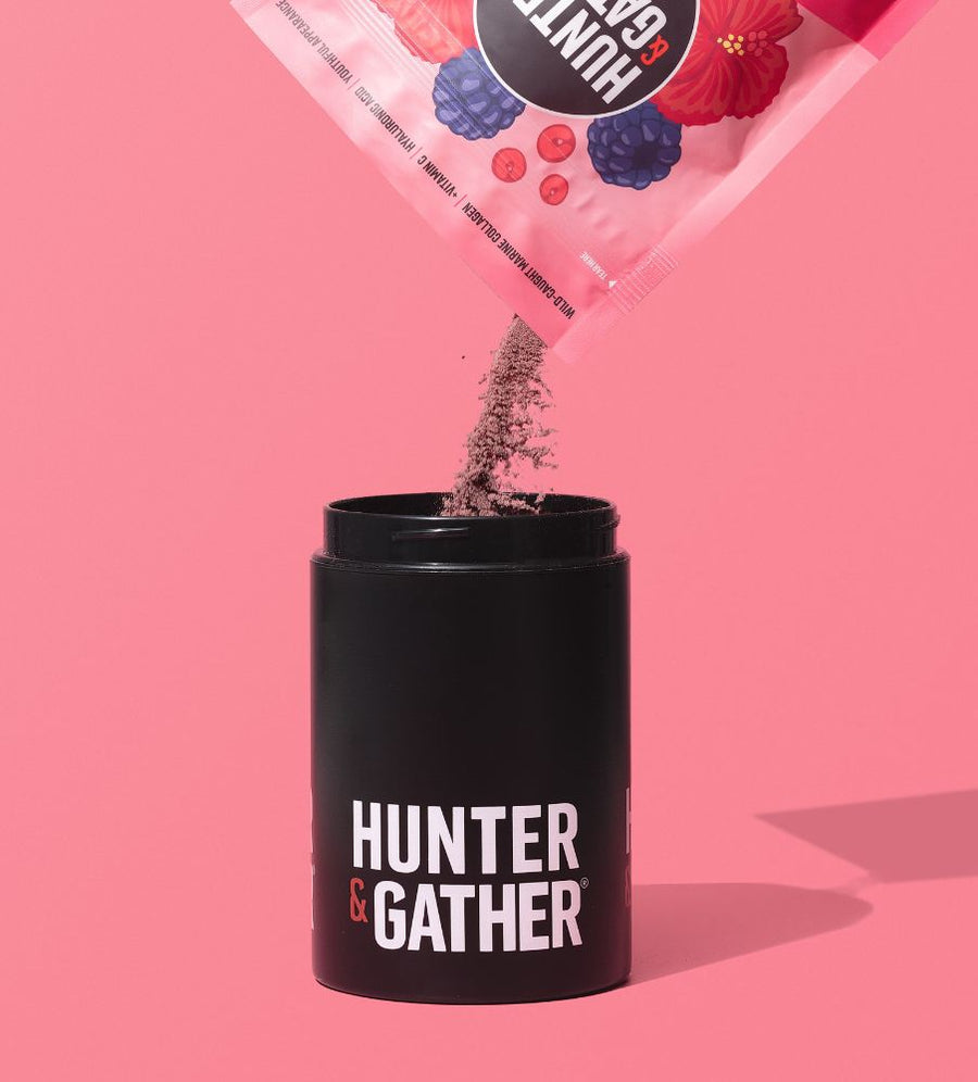 Hunter & Gather Black Collagen Storage Tin