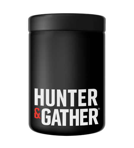 Hunter and gather black tin FOP 