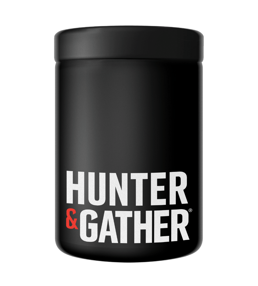 Hunter and gather black tin FOP 