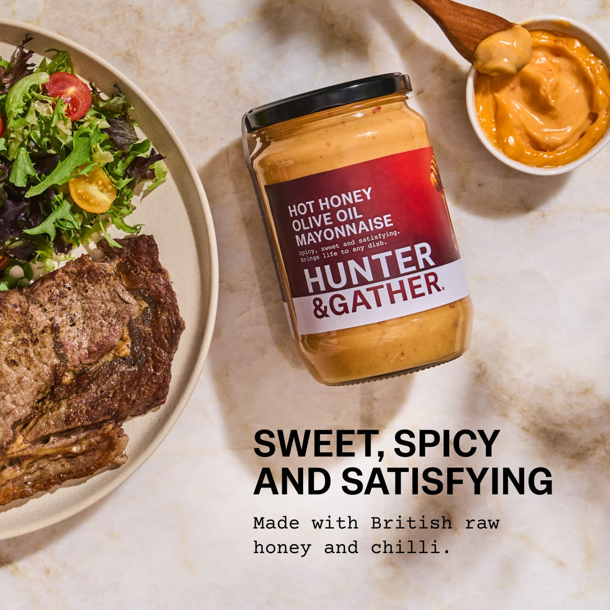 Hot Honey Olive Oil Mayonnaise