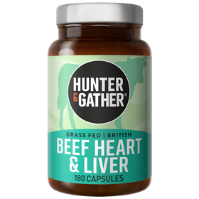 Grass Fed British Beef Heart & Liver Capsules