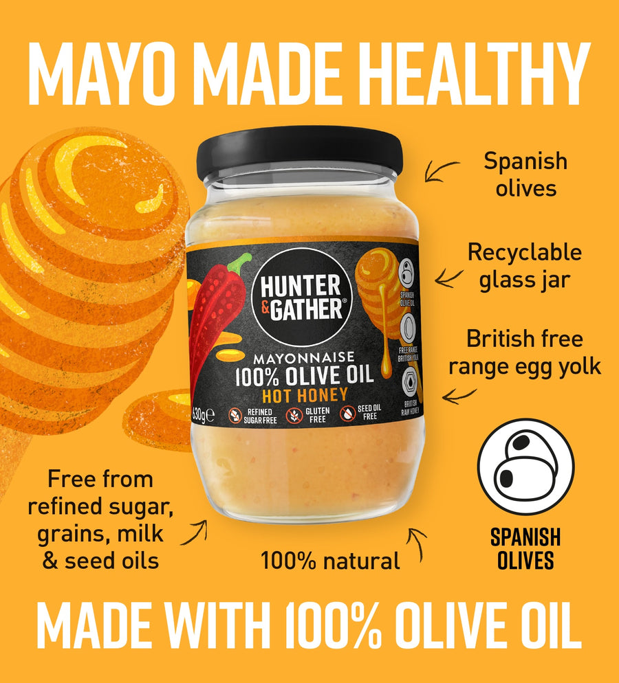 Hot Honey Olive Oil Mayonnaise