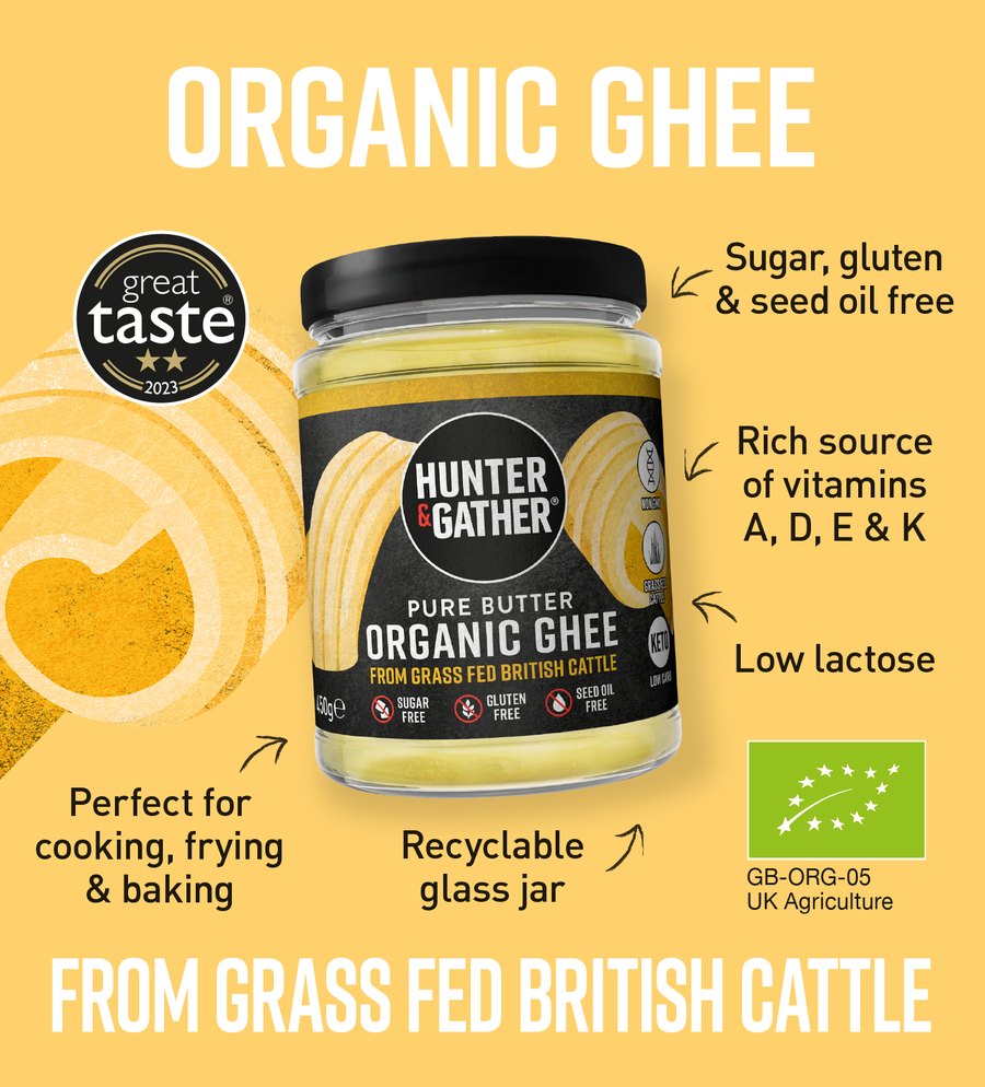 Grass Fed Organic Ghee