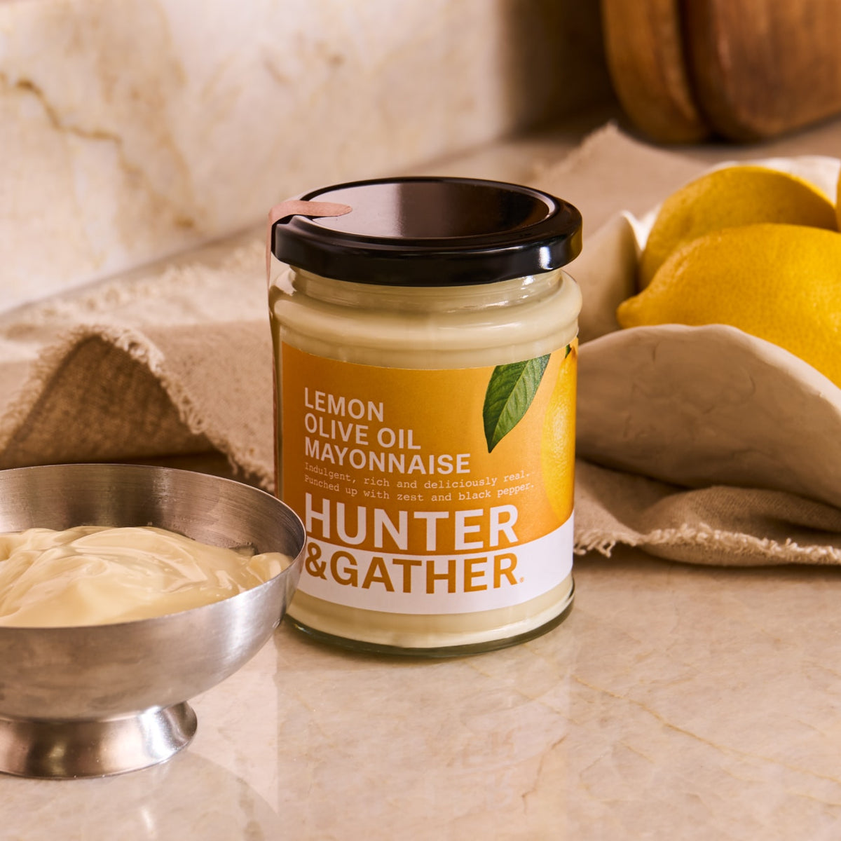Lemon Olive Oil Mayonnaise