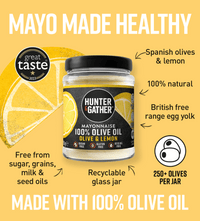 Olive & Lemon Olive Oil Mayonnaise Infographic